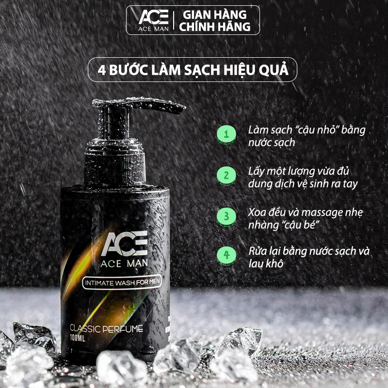 Dung dịch vệ sinh nam ACEMAN 100 ml/ chai