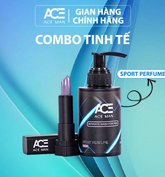 COMBO Son dưỡng 4G và DDVS nam ACEMAN 100 ML