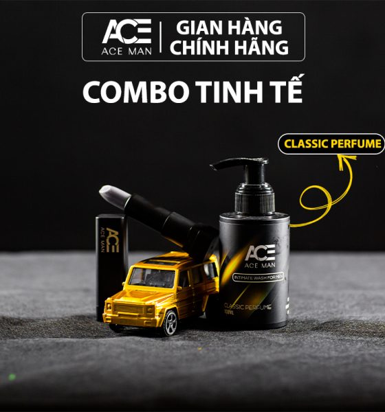 COMBO Son dưỡng 4G và DDVS nam ACEMAN 100 ML