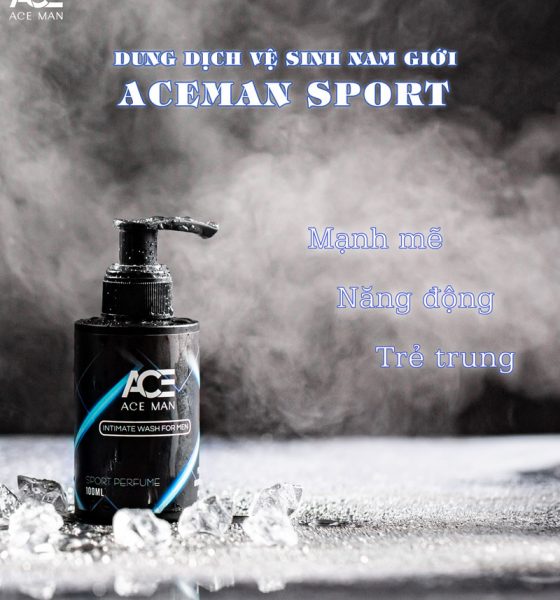 Dung dịch vệ sinh nam ACEMAN Sport 100 ML