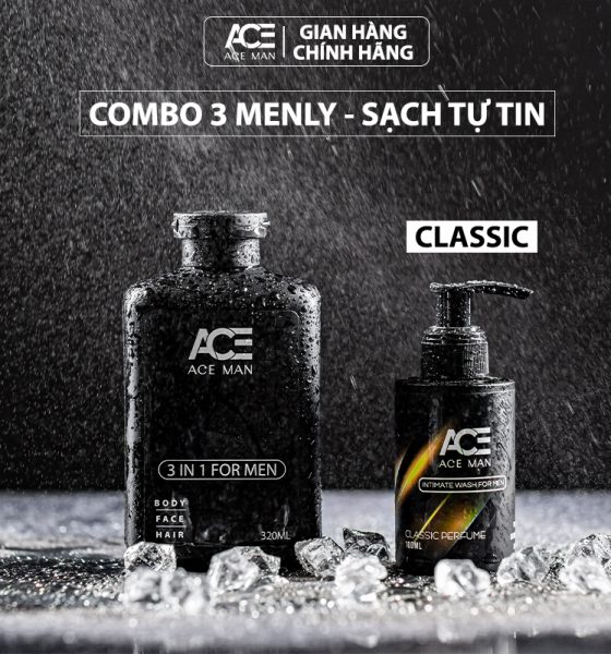 COMBO Sữa tắm toàn thân 320 ML & DDVS nam 100ML