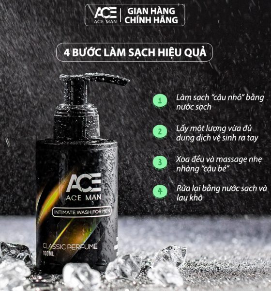 Dung dịch vệ sinh nam ACEMAN 100 ml/ chai